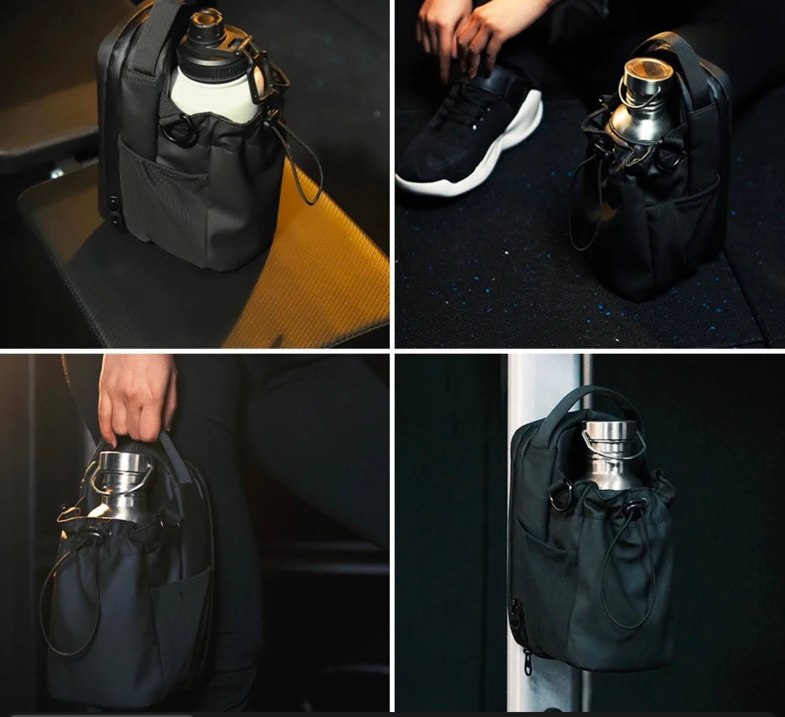 Excel Innovations magnetic water bottle gym bag - Image 3